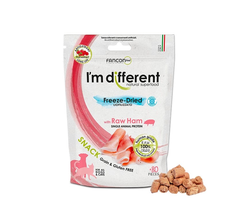 I'M DIFFERENT Snack Treats Raw Ham 40g