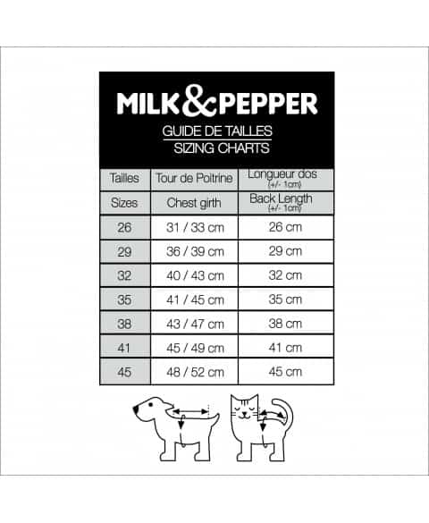 MILK & PEPPER Douglas Imperméable Noir