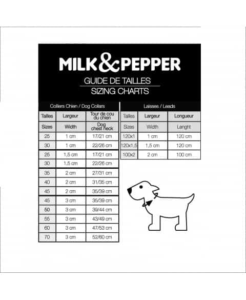 MILK & PEPPER Stardust Laisse Champagne