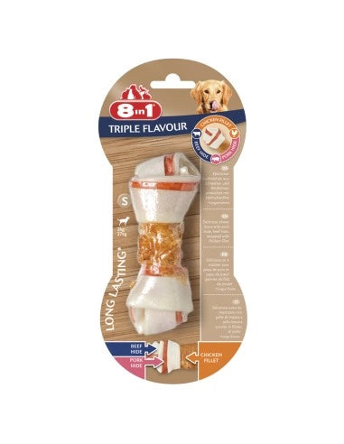 Dog Bone 8in1 Triple Saveur 6 pcs/paquet
