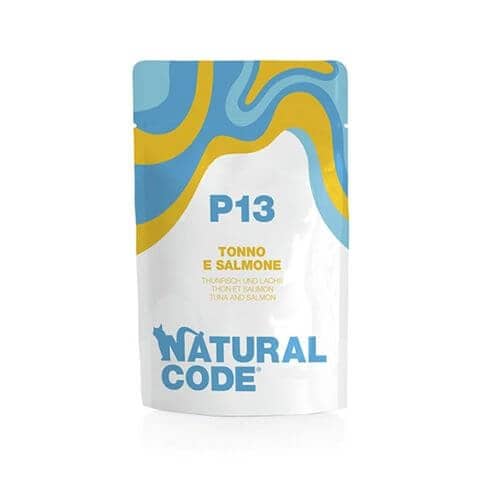 NATURAL CODE P13 Thon Saumon 70g