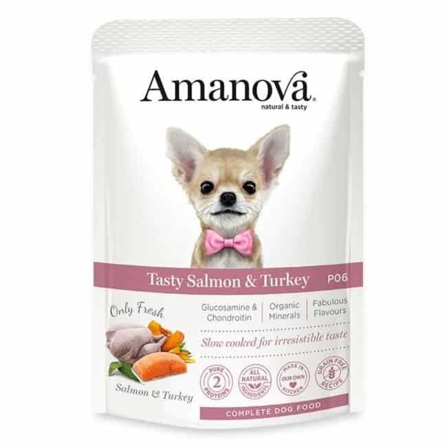 AMANOVA Sachet Tasty Salmon & Turkey P06