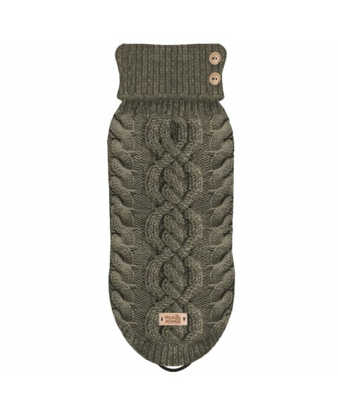 MILK & PEPPER Donovan Pull Torsade Kaki