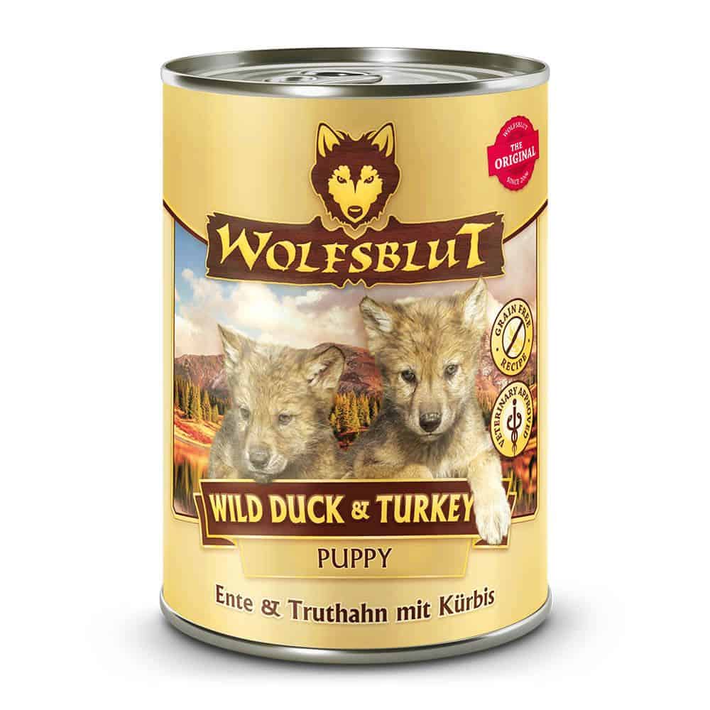 WOLFSBLUT Puppy Wild Duck & Turkey - Canard & Dinde avec Pomme de Terre