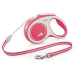 FLEXI Laisse New Comfort Cordon Rouge