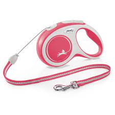 FLEXI Laisse New Comfort Cordon Rouge