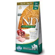FARMINA ND Ancestral Grain Chien Selection Medium/Maxi Poulet 12.5kg