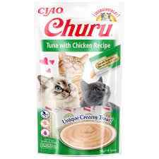 CHURU Purée Thon Poulet