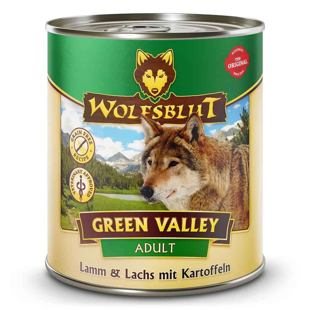WOLFSBLUT Green Valley - Agneau & Saumon avec Pomme de Terre