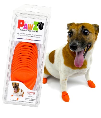 PawZ Dog Boots 12x XS Orange