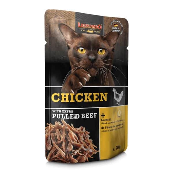 LEONARDO Extra Pulled Beef Poulet