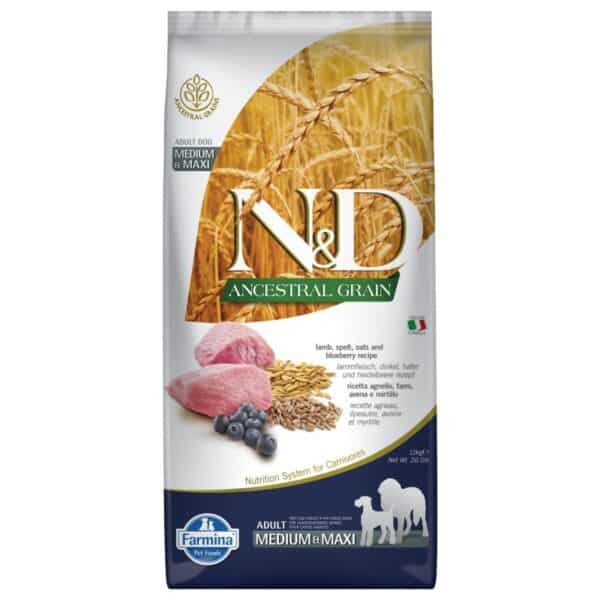 FARMINA ND Ancestral Grain Chien Medium/Maxi Agneau