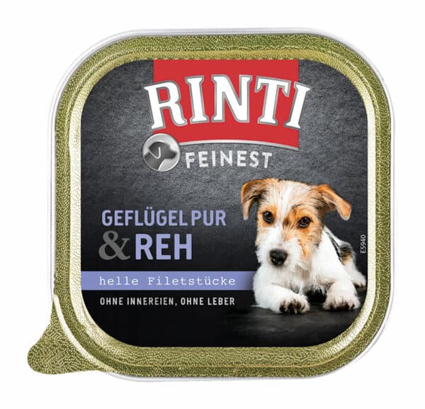 RINTI Feinest PUR Volaille Chevreuil 150g