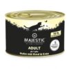 MAJESTIC Chat Poulet Boeuf 200g