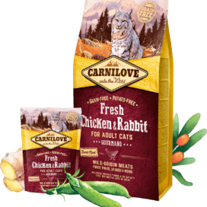 CARNILOVE Fresh Chicken & Rabbit Chat