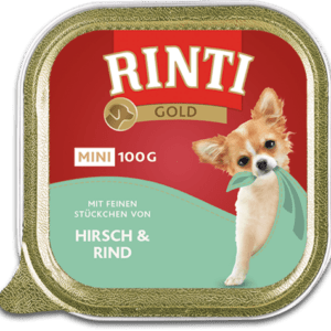 RINTI Gold Mini Cerf Boeuf 100g
