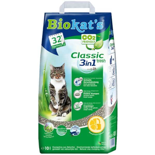 BIOKAT'S Classic Fresh 3 in 1 Litière