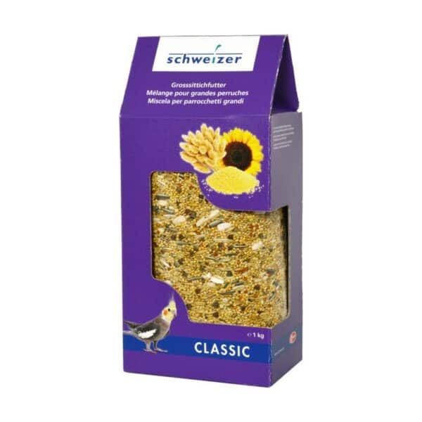 SCHWEIZER Classic Mélange Grandes Perruches 1Kg