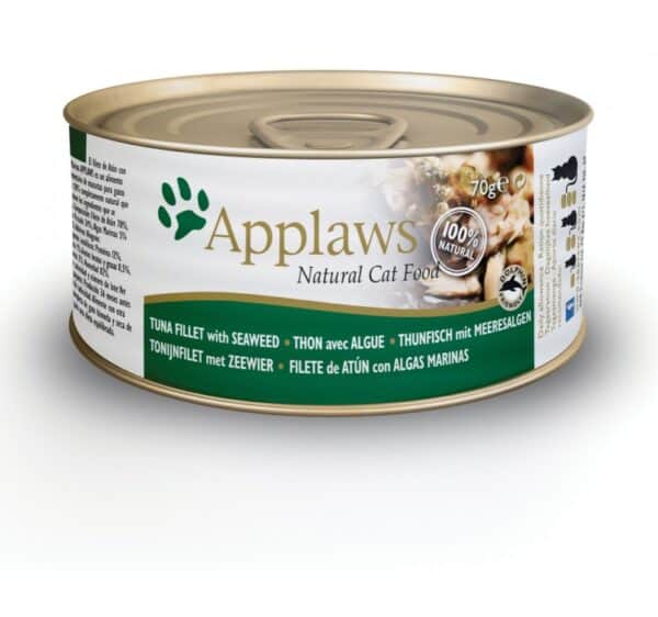 APPLAWS Filet Thon et Algues boîte de 70g et 156g