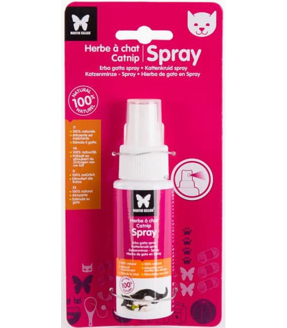 Herbe à chat en spray - Spray aux huiles essentielles pour chat