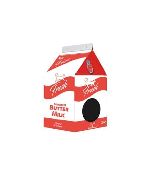 WOUAPY Boîte En Carton Brique De Lait