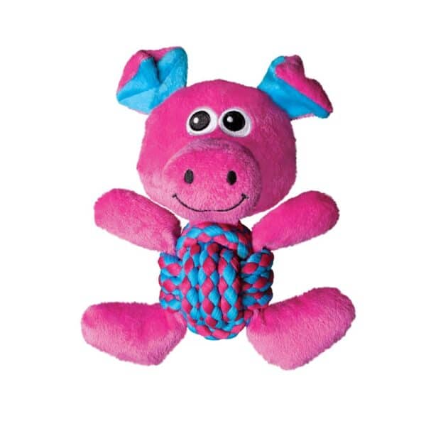 KONG Weave Knots Pig