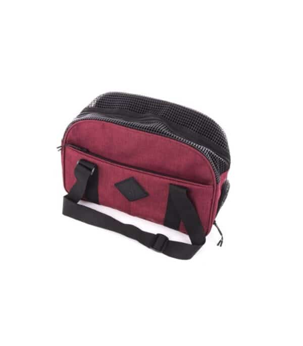 MARTIN SELLIER Sac De Transport Forme Bowling Croisette Rouge