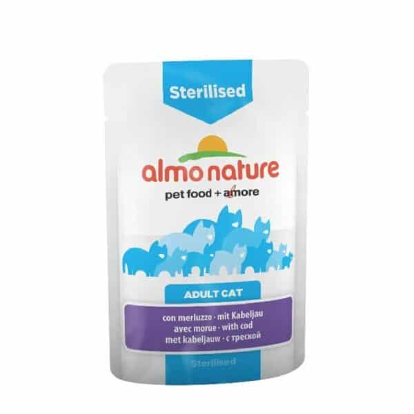 ALMO NATURE PFC Daily Sterilised Morue 70g