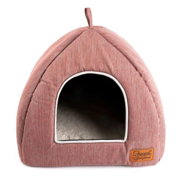 FREEZACK Lena Niche Pour Chat Rouge