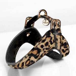 MILK & PEPPER Leopard Harnais Leather