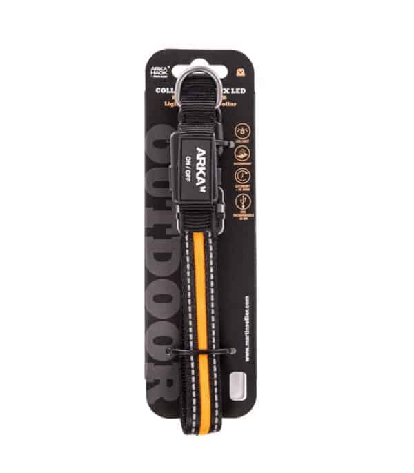 ARKA HAOK Collier Lumineux Nylon Orange