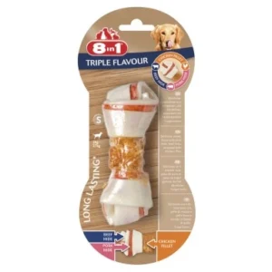 Dog Bone 8in1 Triple Saveur 6 pcs/paquet