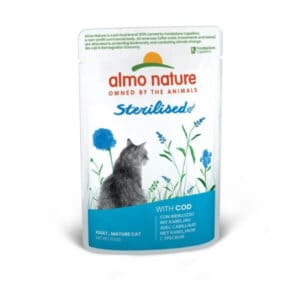 ALMO NATURE Sachet Sterilised Cabillaud 70g