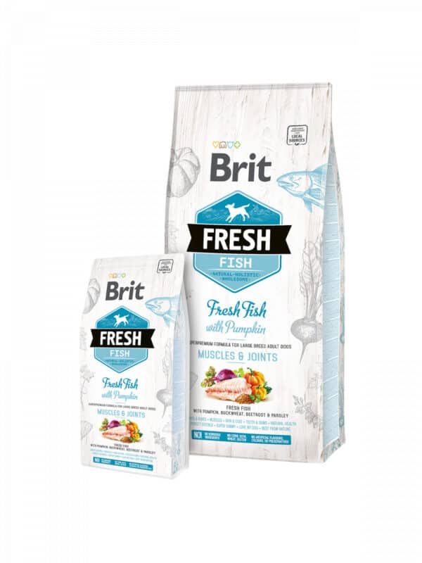 Brit Fresh Dog Adulte au Poisson pour des Muscles & Articulations
