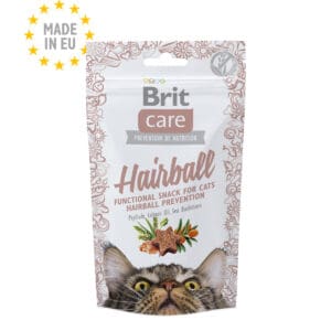 Brit Care Cat Snack - Hairball 50g