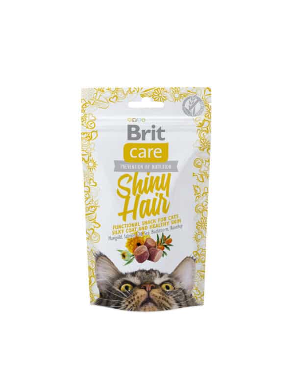 Brit Care Cat Snack - Shiny Hair 50g