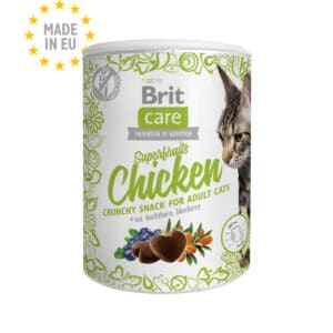 Brit Care Cat Snack - Superfruits - Chicken 100g