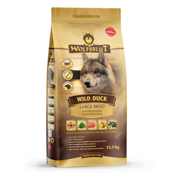 WOLFSBLUT Wild Duck Large Breed - Canard avec Pomme de Terre