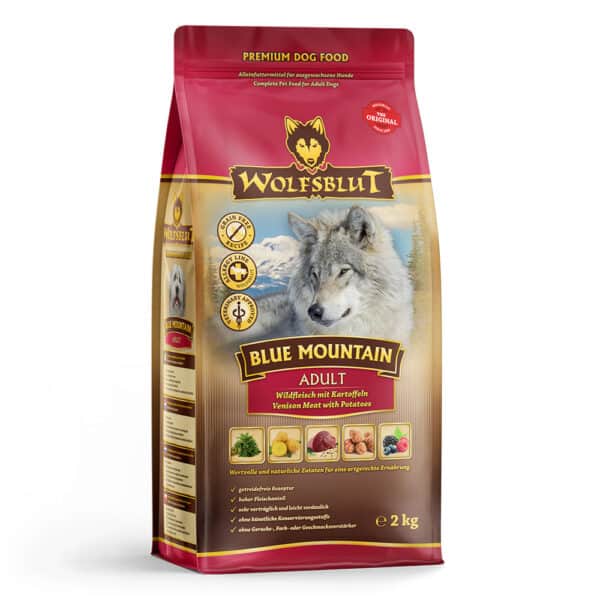 WOLFSBLUT Blue Mountain - Gibier avec Pomme de Terre