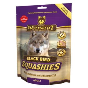 WOLFSBLUT Squashies Black Bird - Dinde avec Patate Douce 300g