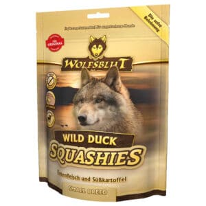 WOLFSBLUT Squashies Wild Duck Small Breed - Canard avec Patate Douce 350g
