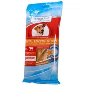 BOGADENT Dental Enzyme Stripes Medium pour chien