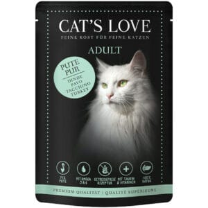 CAT'S LOVE Adulte Dinde Pure 85g