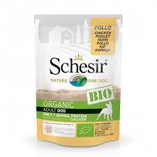 SCHESIR BIO Chien Poulet 85g