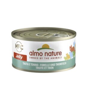 ALMO HFC Jelly Cat Truite et Thon 70g