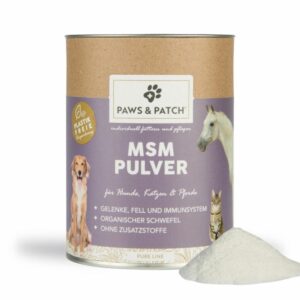 PAWS AND PATCH Poudre de MSM 250g
